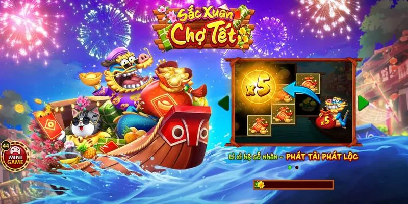 Ưu điểm tạo sức hút của Sắc xuân chợ tết Go88 online