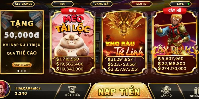 Tổng quan về slots game Mèo tài lộc tại Go88