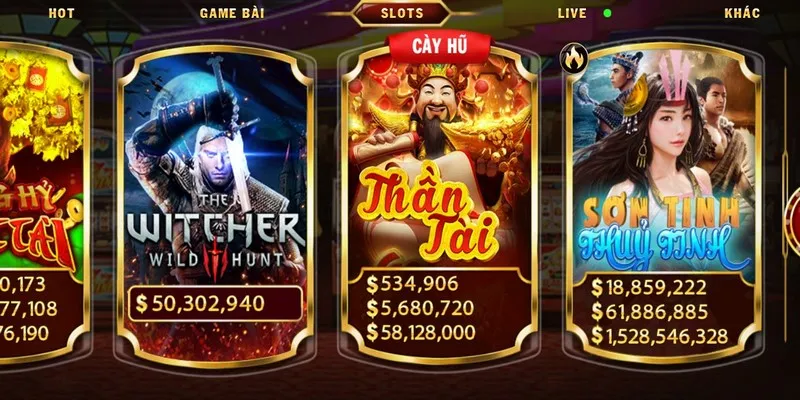 Lý giải sức hút ấn tượng của game slots Thần tài Go88 online