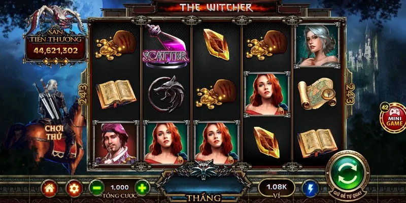 Sân chơi nổ hũ The Witcher công bằng tại Go88 IOS