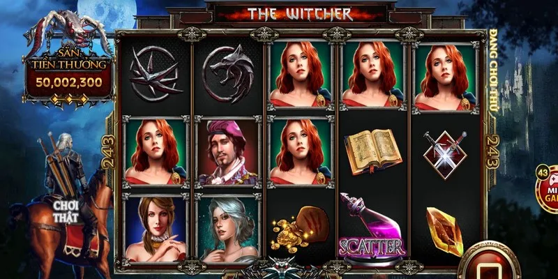 Tỷ lệ thưởng siêu hấp dẫn của The Witcher Go88 IOS