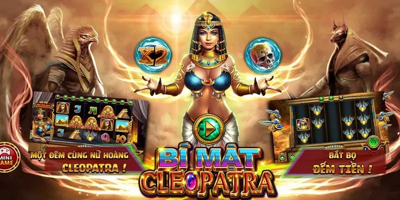 Bí mật Cleopatra là trò chơi đơn giản và dễ thắng tại link tải Go88