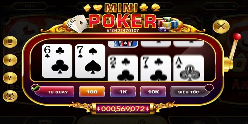 Những lưu ý đáng quan tâm khi cược Mini Poker khi tải Go88