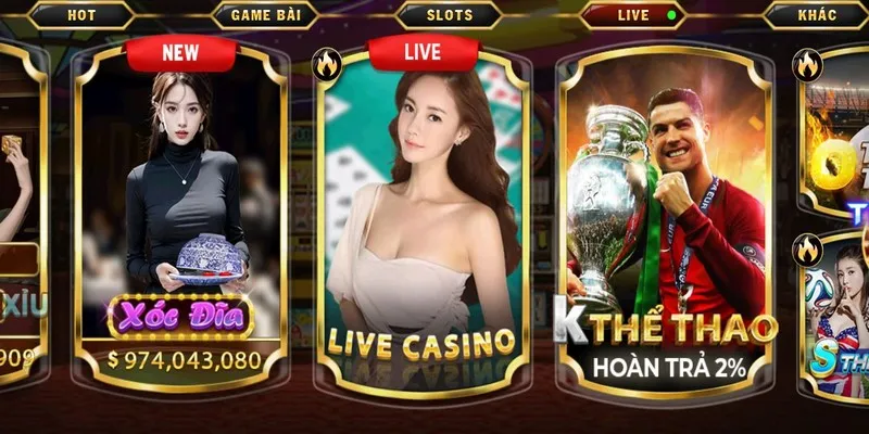 Các ưu điểm nổi bật của live casino tại link vào Go88