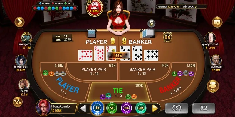 Chú ý quản lý vốn trong game bài Baccarat tại link tải Go88