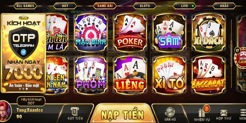 Nhận thưởng lớn từ Poker khi tải Go88